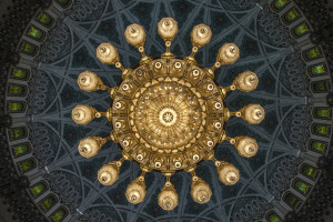 The Sultan Qaboos Grand Mosque, Muscat, Oman